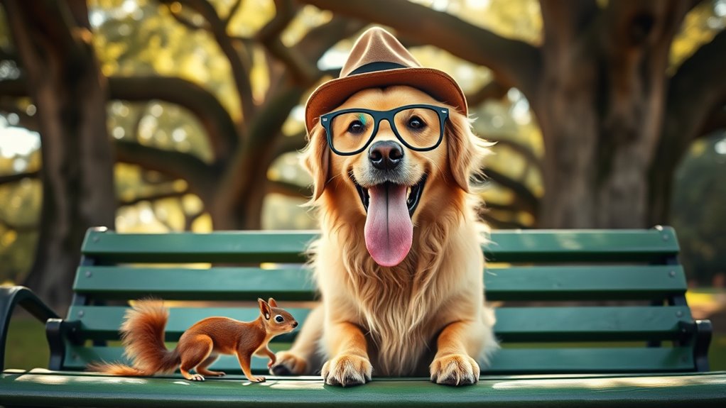 Humorvolle klassische Hundename