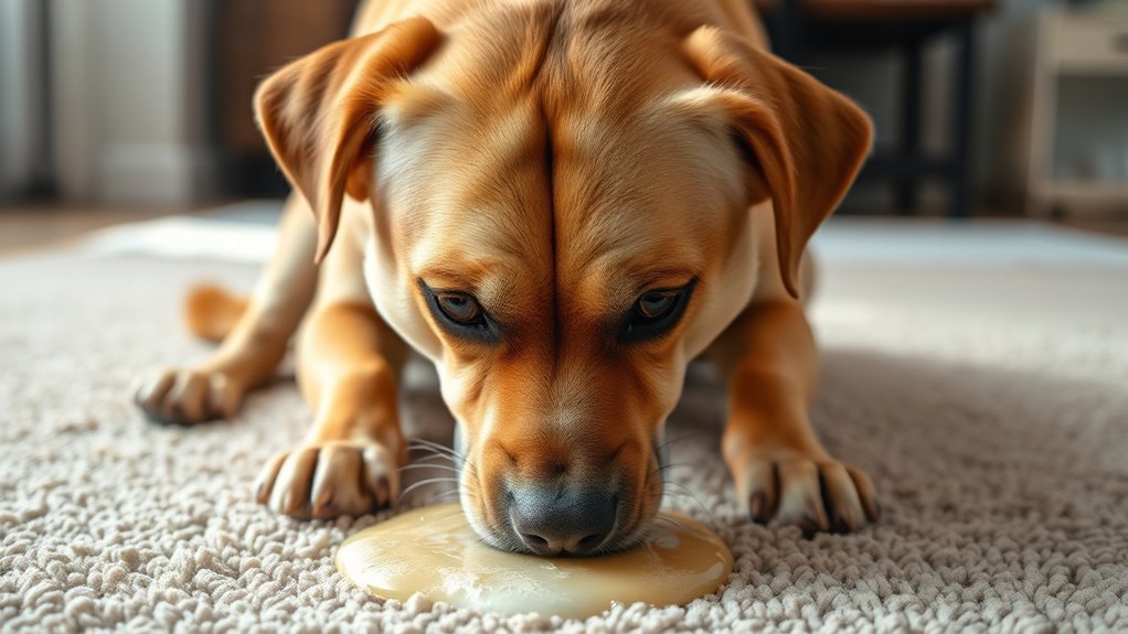 sofortige Behandlung bei Hundevomitus