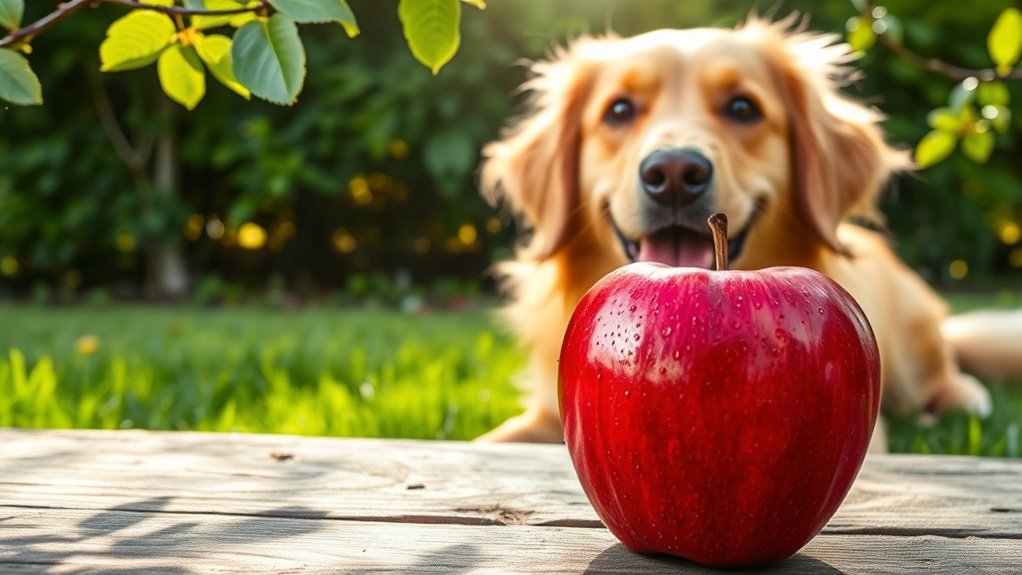 Sicheres Einbauen von Äpfeln