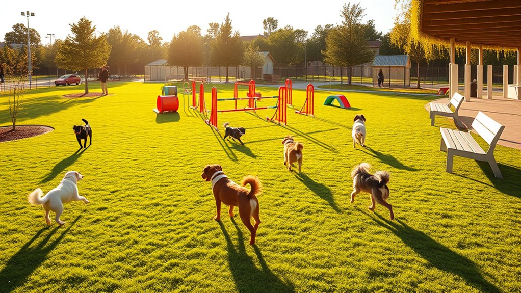 innovative Agilitäts-Hundewiesen