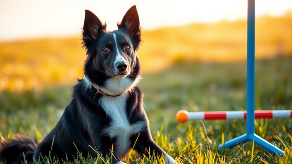 intelligenter agiler Hütehund