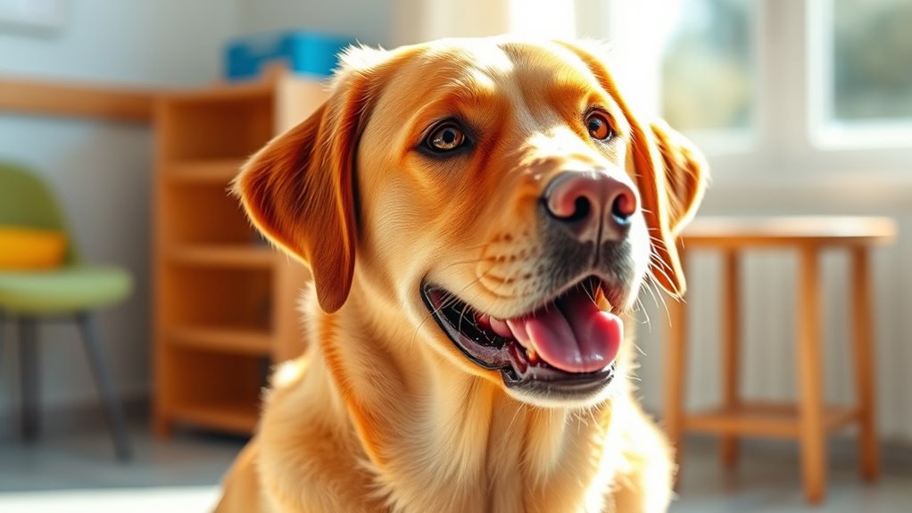 Labrador-Service-Therapie-Rollen