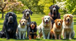 große sanfte Hunderassen