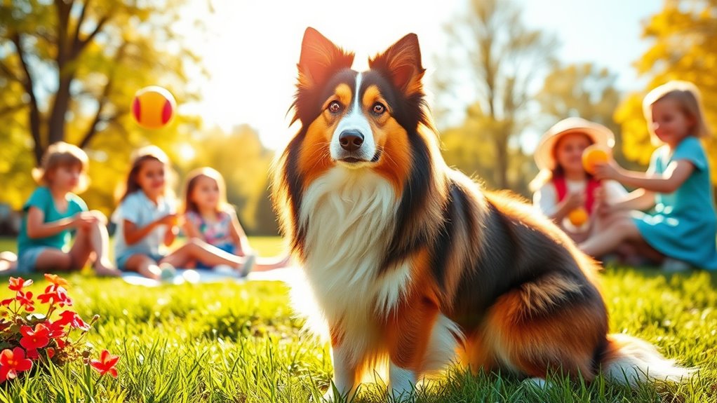 treue aktive Familienhunde