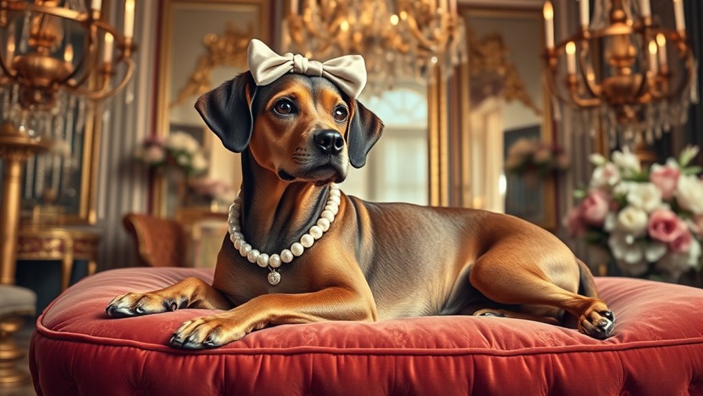 Luxuriöse Namen für glamouröse Hunde