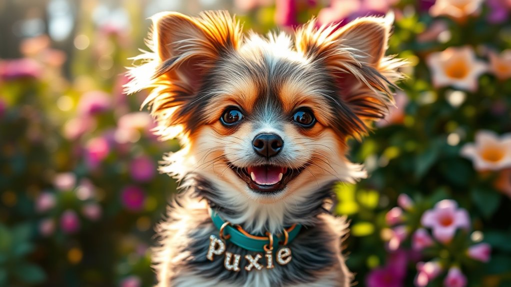 Magische, verspielte, mythologisch inspirierte Hundename