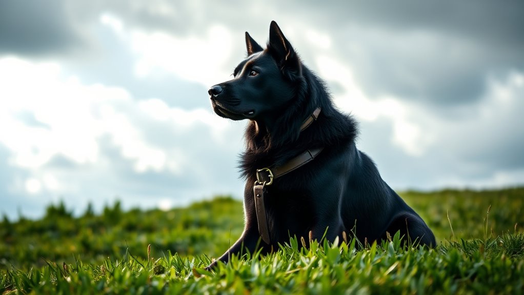 Majestätischer kraftvoller Hundename