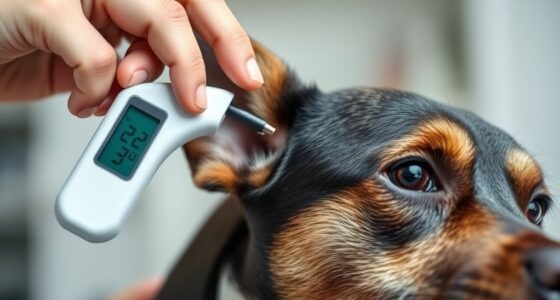 Fieber bei Hunden genau messen