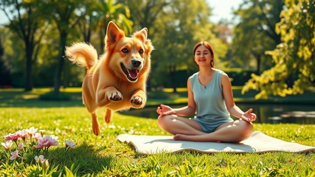 achtsames Entspannen für Hunde