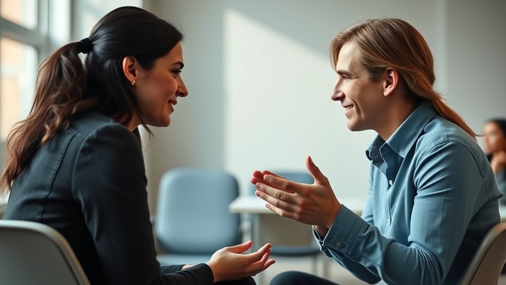 Spiegeln fördert den Beziehungsaufbau