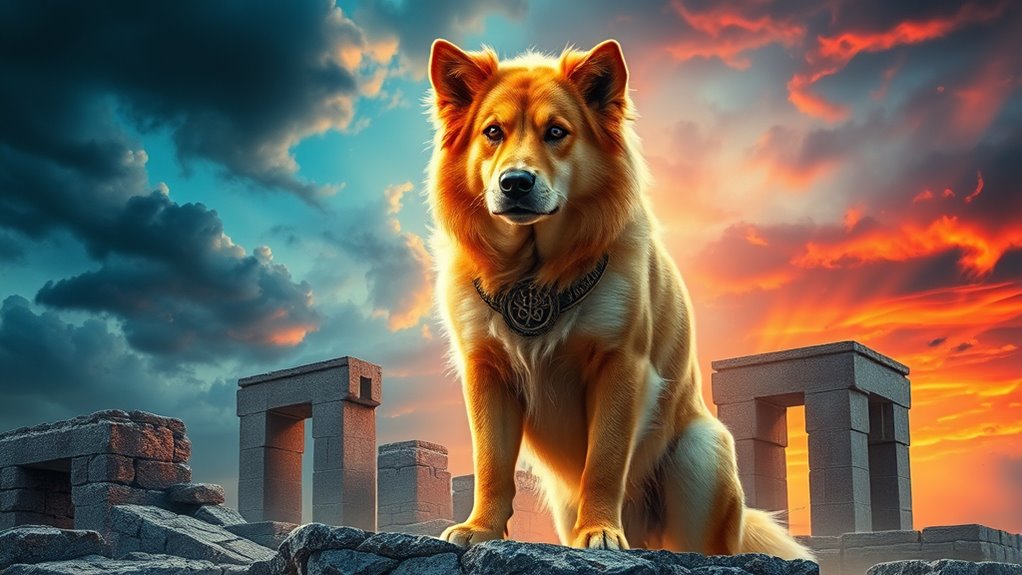 Mythologie-inspirierte einzigartige Hundename