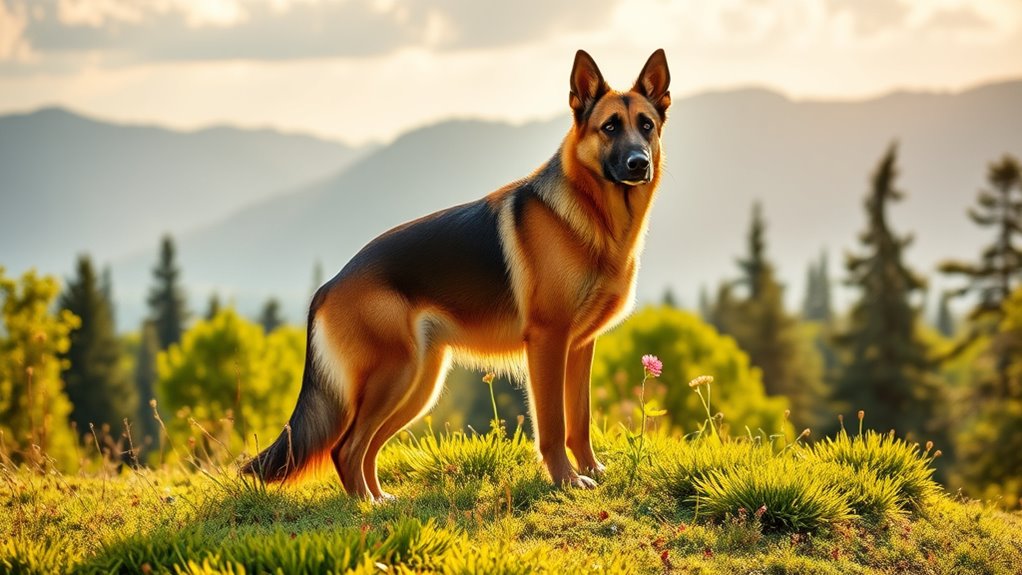 Naturinspirierte Namen für Deutsche Schäferhunde