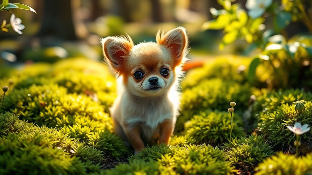 Naturinspirierte Namen für winzige Hunde