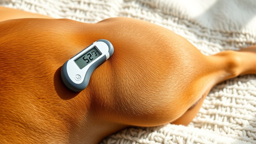 Normale Hundekörpertemperatur