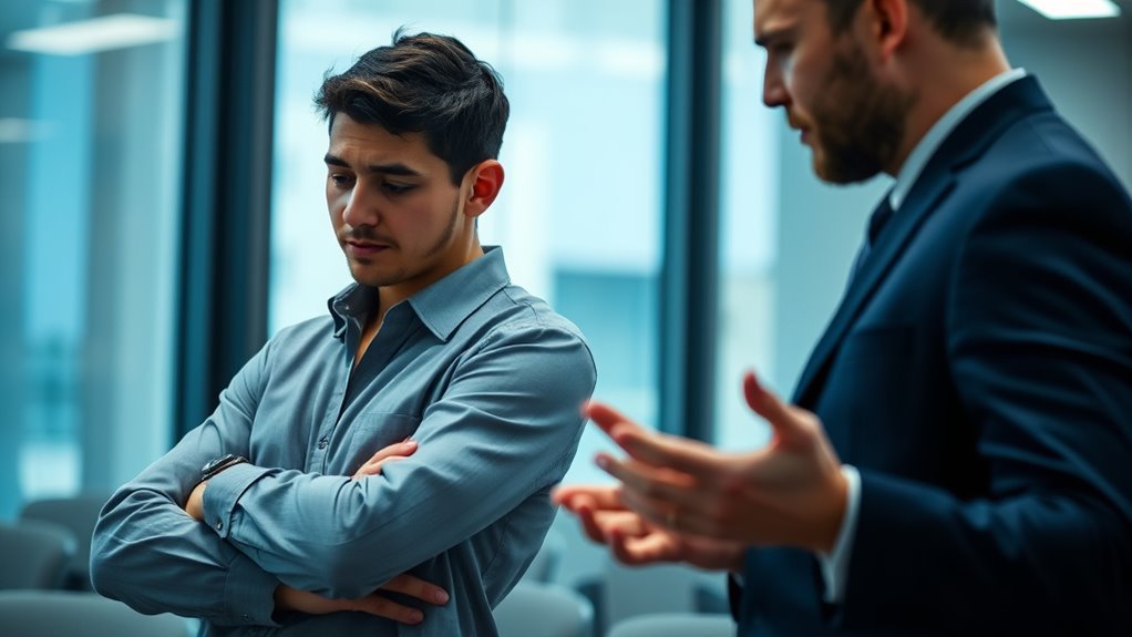 Achte auf subtile Körpersprache