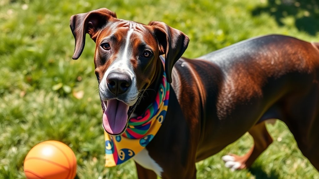 verspielte große Hundename