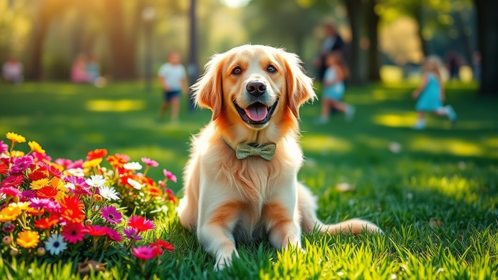 beliebter blumiger Hundename