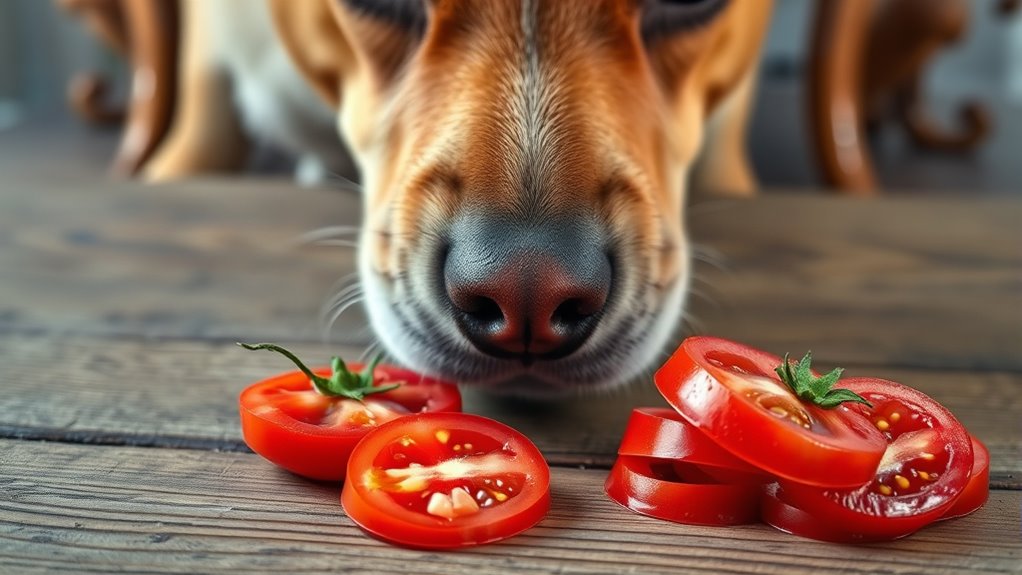 Portionskontrolle für Tomaten