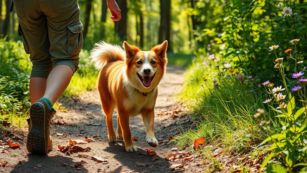 Pflege für Hunde nach dem Spaziergang