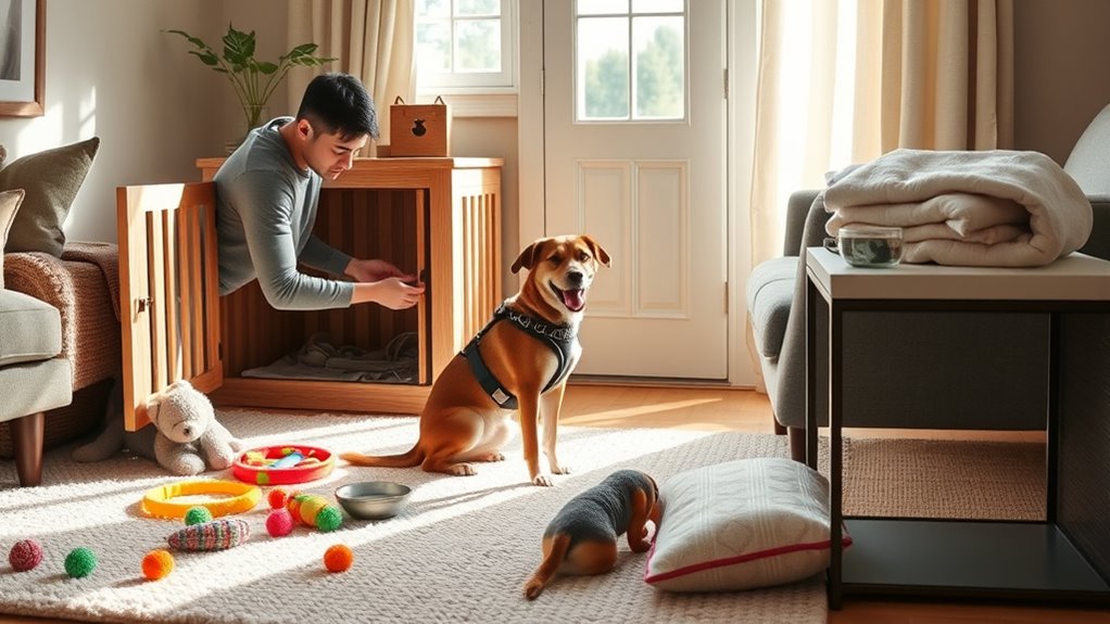 Bereiten Sie das Zuhause für den neuen Welpen vor