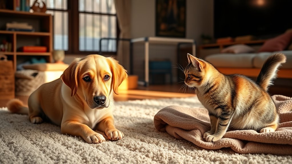 Haus für die Integration von Haustieren vorbereiten