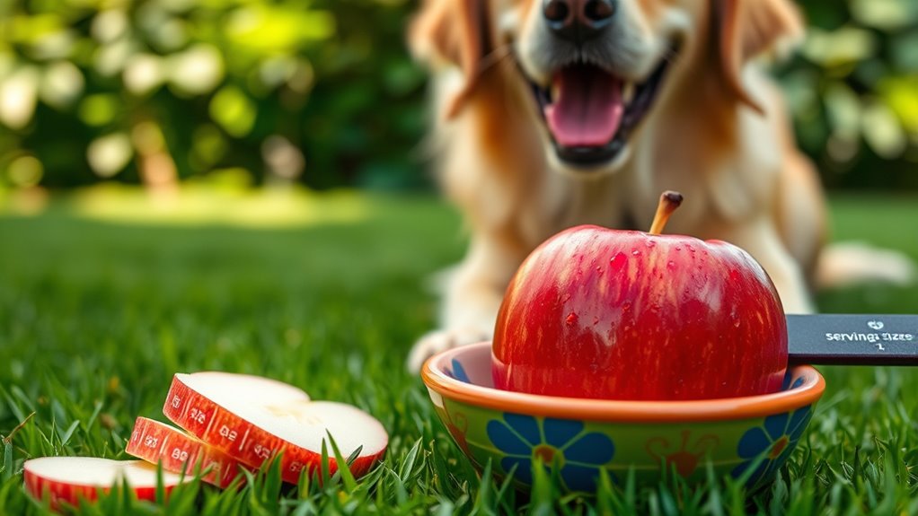 Angemessene Servierempfehlungen für Äpfel