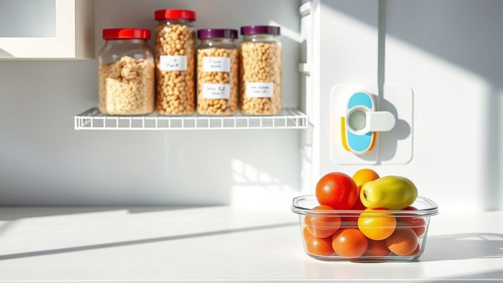 angemessene Lebensmittelaufbewahrungspraktiken