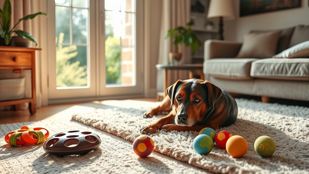 Bereitstellung von Spielzeugen zur geistigen Anregung