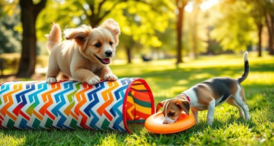 Welpe verspielte Weltenerkundung