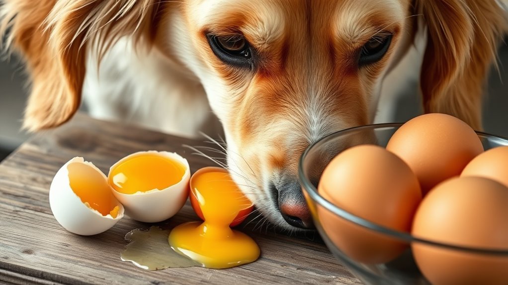 Rohe Eier bergen Gesundheitsrisiken