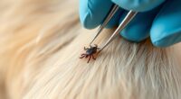 Entfernen Sie Zecken von Ihrem Hund