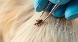 Entfernen Sie Zecken von Ihrem Hund