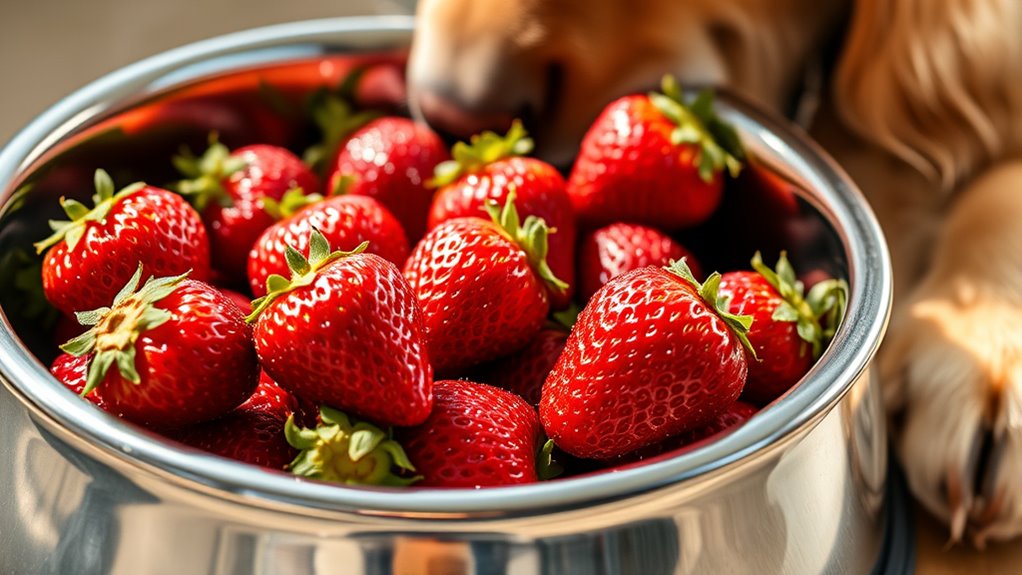 Risiken beim Füttern von Erdbeeren