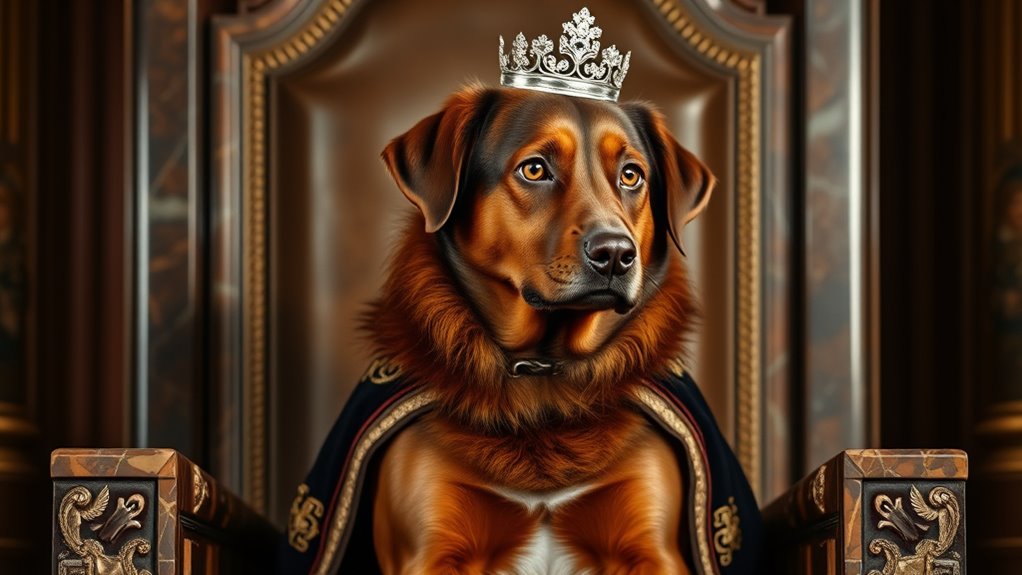 Königlich autoritärer Hundename