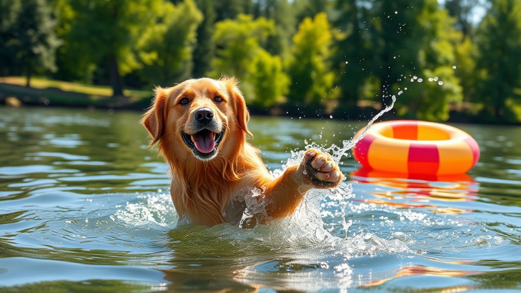 Sicheres Schwimmen mit Ihrem Hund