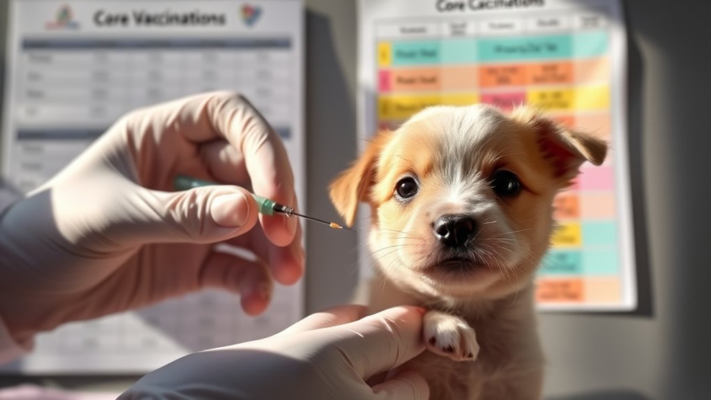 Zeitplan für Welpenimpfungen