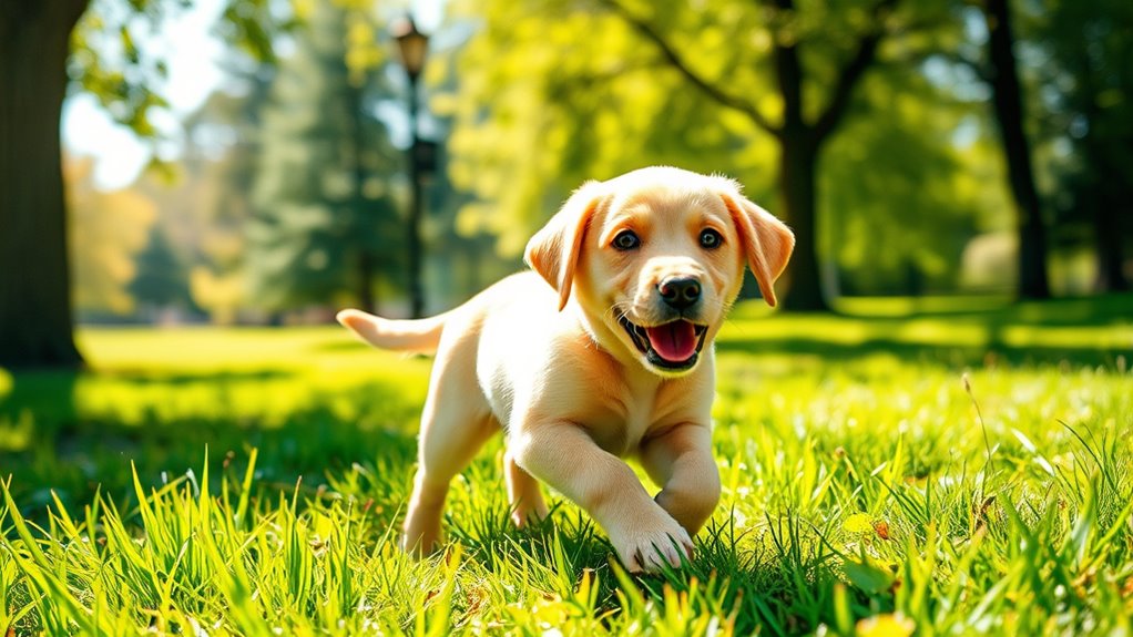Auswahl gesunder Labrador-Welpen