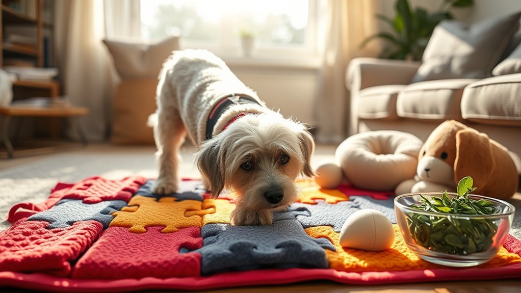 sensorische Übungen verbessern ältere Hunde