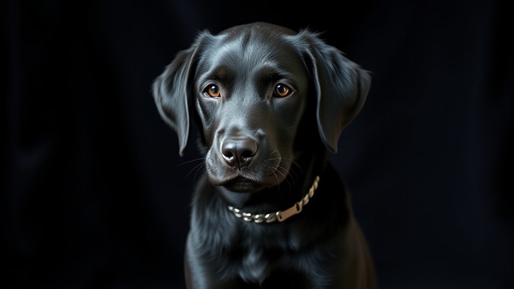 Kurze, kraftvolle Namen für elegante schwarze Welpen