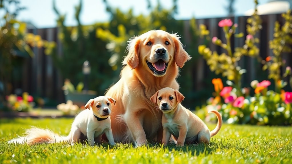 Zeichen der sozialen Bereitschaft eines Hundes