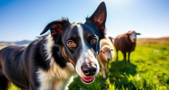 kluger und fleißiger Hund