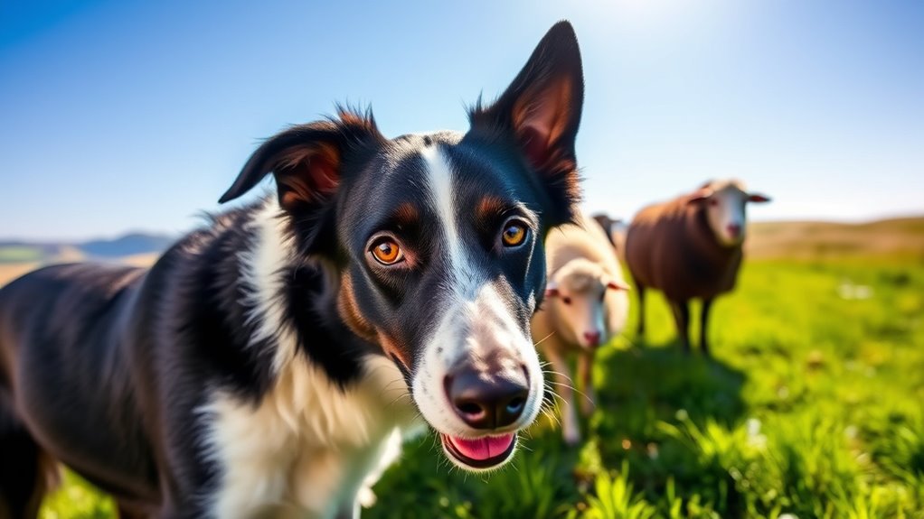 kluger und fleißiger Hund