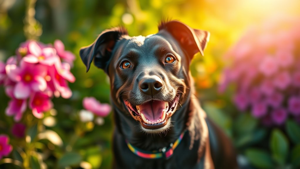 starker, selbstbewusster, energiegeladener Hund