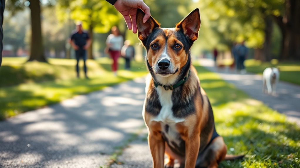 Lehre den Hund den Befehl 