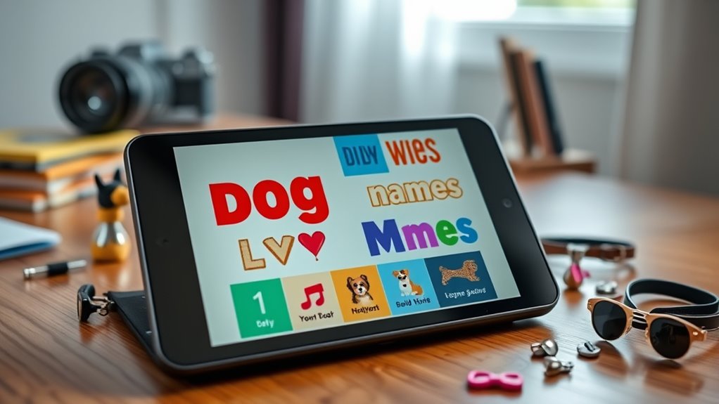 Tech-inspirierte Hundename