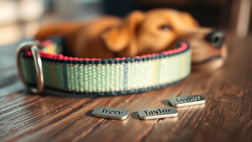 Unisex modernes inklusives Haustiername