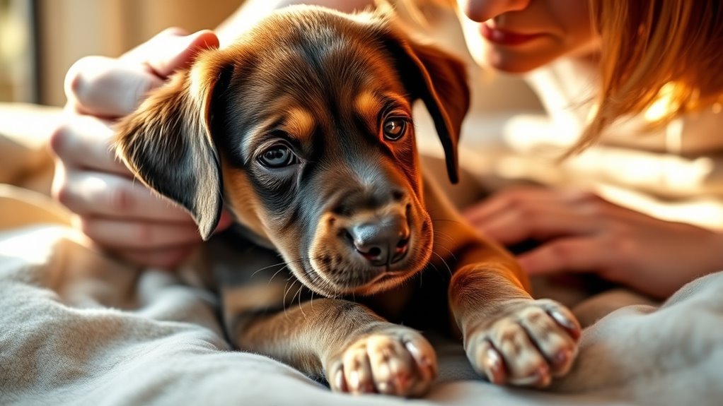 Achten Sie auf Erbrechen und Durchfall