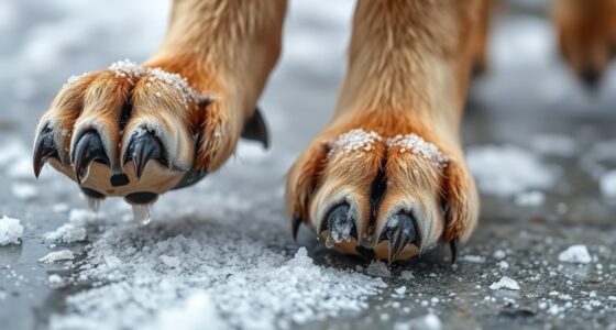 Winterpflegemaßnahmen für die Pfoten