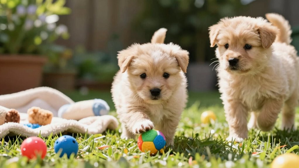 altergerechtes Welpen-Spiel