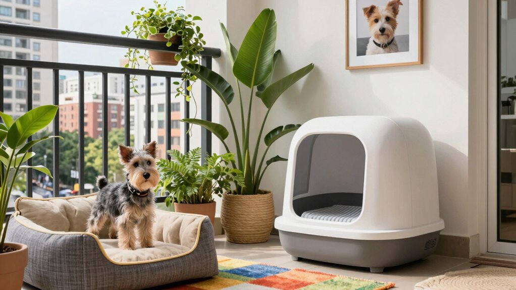 Wohnen in einer Wohnung mit Hunden